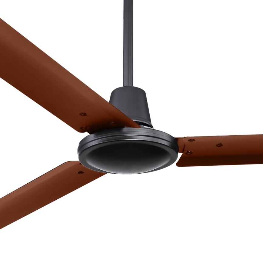 ZEVENTI - Ventilateur de plafond TOFINO marron