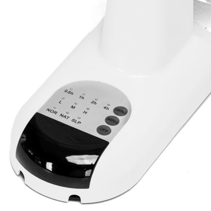 ZEVENTI - Ventilateur mural FANNY 45 W / 230 V Ø 41 cm blanc + télécommande incluse