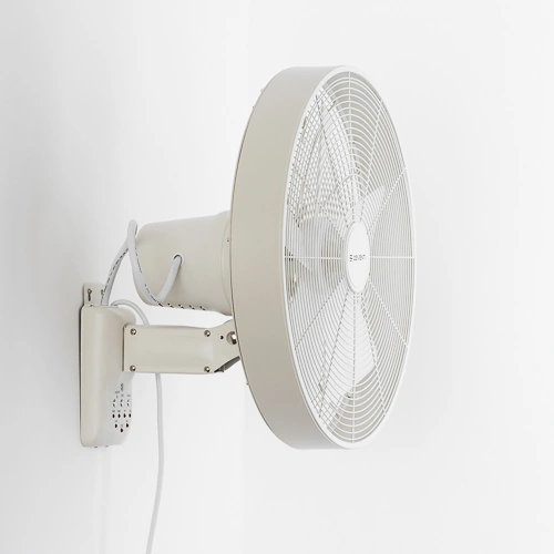 ZEVENTI - Ventilateur mural FREEZE 50W/230V Ø 45 cm blanc + télécommande