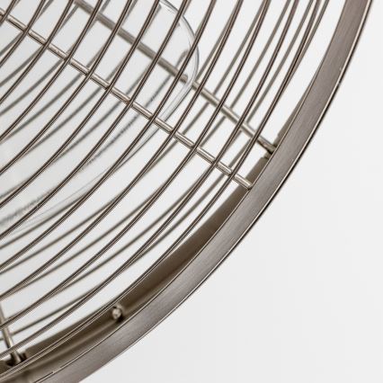 ZEVENTI - Ventilateur mural FREEZE 50W/230V Ø 45 cm chrome mat + télécommande