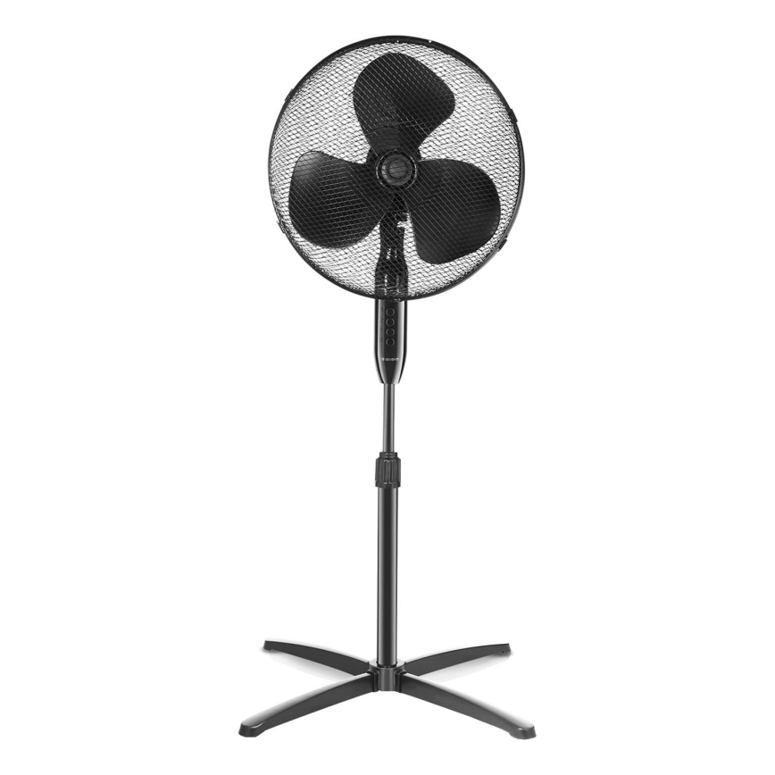 ZEVENTI - Ventilateur sur pied 40W/230V Ø 40 cm noir