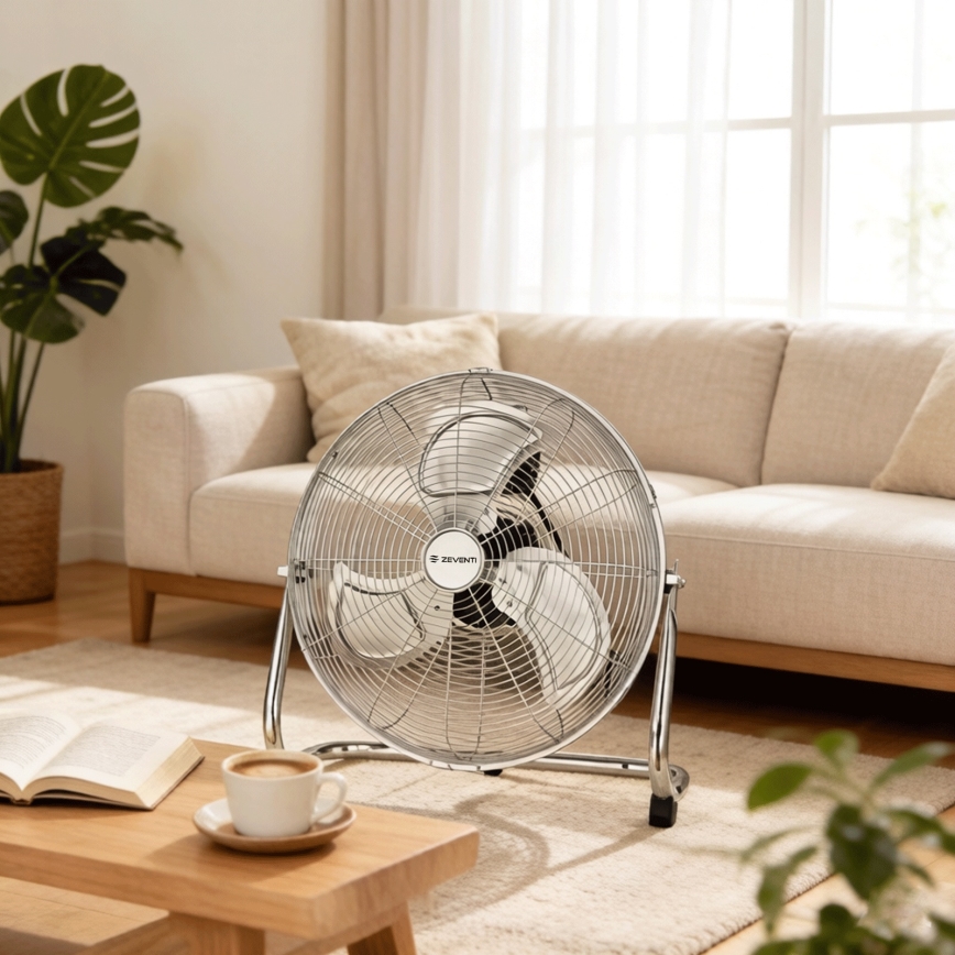 ZEVENTI - Ventilateur sur pied FLOW 100W/230V