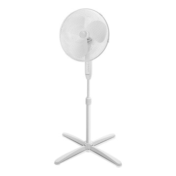 ZEVENTI - Ventilateur sur pied FLOW 40W/230V 123 cm blanc
