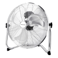 ZEVENTI - Ventilateur sur pied FLOW 60W/230V 44,5 cm chromé brillant