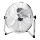 ZEVENTI - Ventilateur sur pied FLOW 60W/230V 44,5 cm chromé brillant