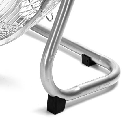 ZEVENTI - Ventilateur sur pied FLOW 60W/230V 44,5 cm chromé brillant