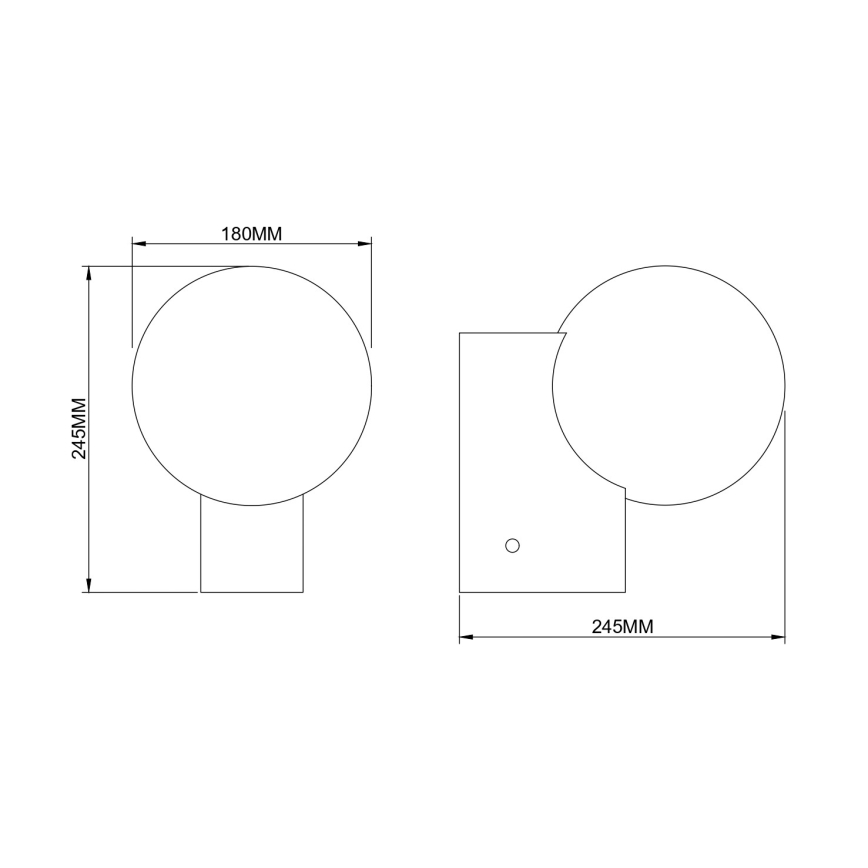 Zuma Line - Applique murale 1xE27/25W/230V dorée