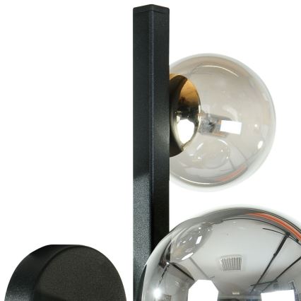 Zuma Line - Applique murale 3xG9/8W/230V noir/noir fumé