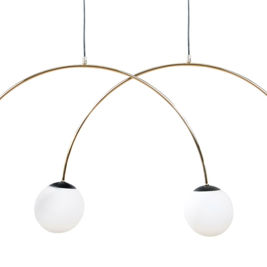 Zuma Line - Suspension à câble 4xE14/10W/230V dorée