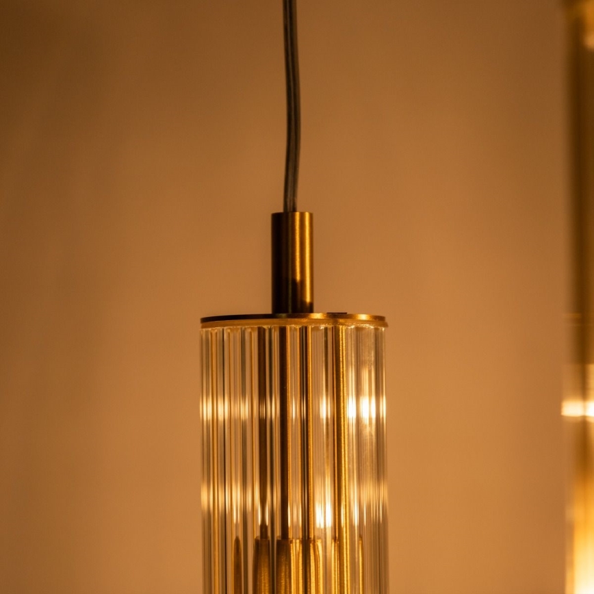 Zuma Line - Suspension sur câble 3xE14/7W/230V dorée