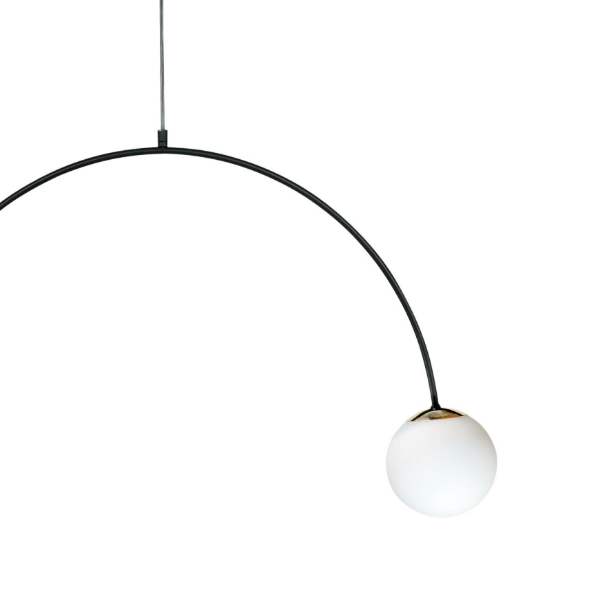 Zuma Line - Suspension sur câble 2xE14/10W/230V noire