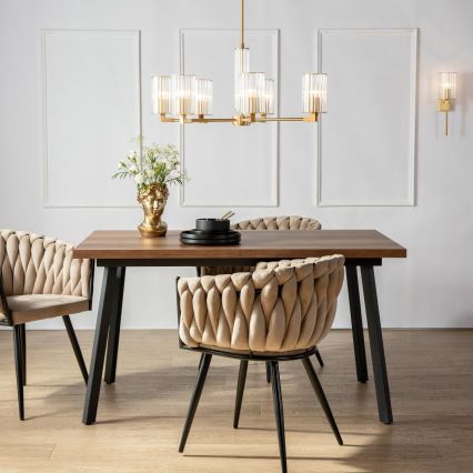 Zuma Line - Lustre sur tige 7xE14/7W/230V doré