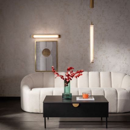 Zuma Line - Lustre LED dimmable suspendu sur câble LED/26W/230V 2700-6500K doré + télécommande