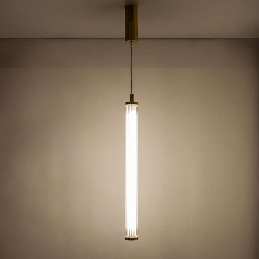 Zuma Line - Lustre LED dimmable suspendu sur câble LED/26W/230V 2700-6500K doré + télécommande