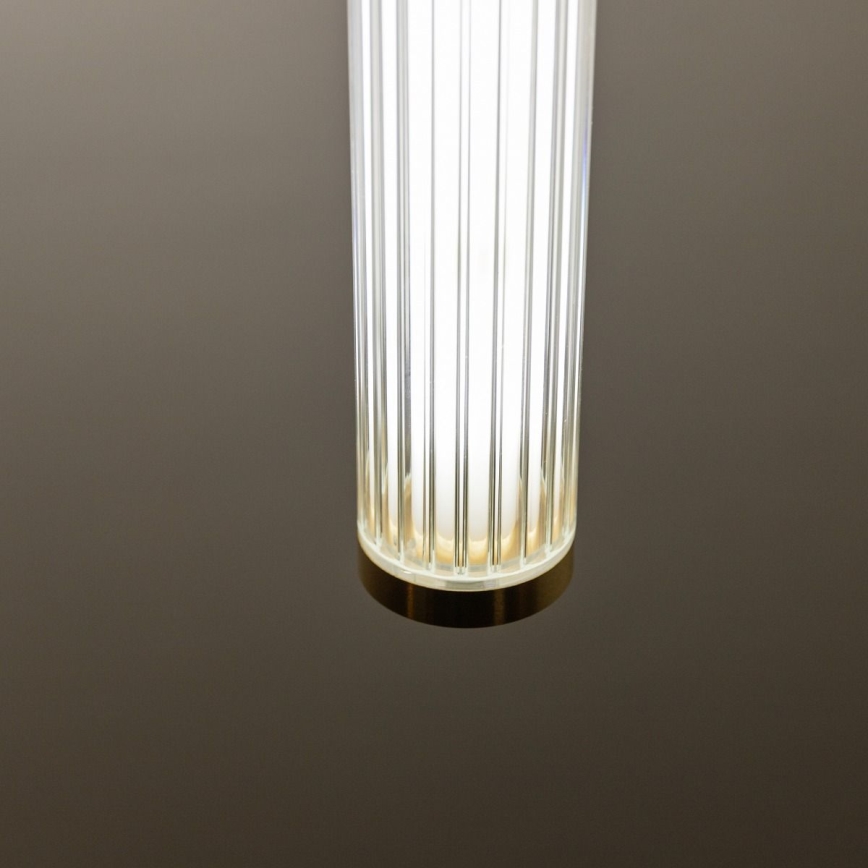 Zuma Line - Lustre LED dimmable suspendu sur câble LED/26W/230V 2700-6500K doré + télécommande