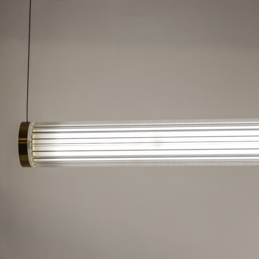 Zuma Line - Suspension LED gradable sur câbles LED/64W/230V 2700-6500K dorée + télécommande