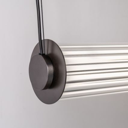 Zuma Line - Suspension LED dimmable sur câble LED/39W/230V 2700-6500K noir + télécommande