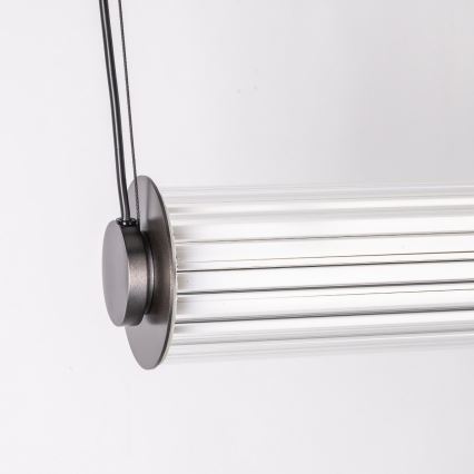 Zuma Line - Suspension LED dimmable sur câble LED/39W/230V 2700-6500K noir + télécommande