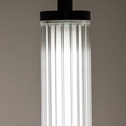 Zuma Line - Suspension LED dimmable sur câble LED/26W/230V 2700-6500K noire + télécommande