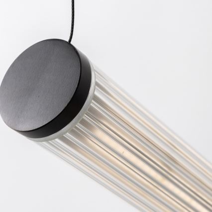 Zuma Line – Suspension LED dimmable sur câble, 64 W (230 V), 2700–6500 K, noire, avec télécommande