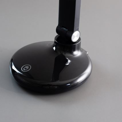 Zuma Line - Lampe de table rechargeable LED/6W/1200 mAh 3000/4500/6000K CRI 90 noir