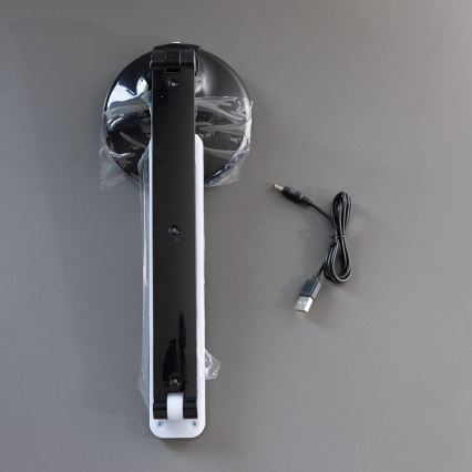 Zuma Line - Lampe de table rechargeable LED/6W/1200 mAh 3000/4500/6000K CRI 90 noir