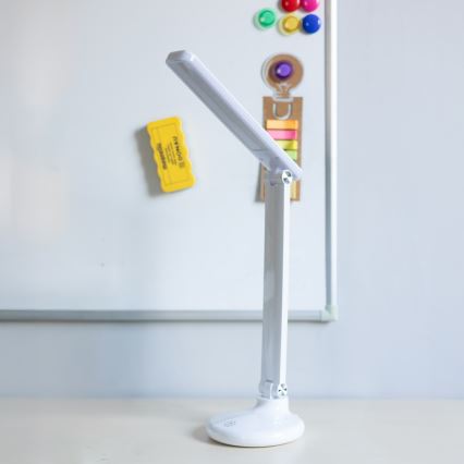 Zuma Line - Lampe de table rechargeable LED/6W/1200 mAh 3000/4500/6000K CRI 90 blanc