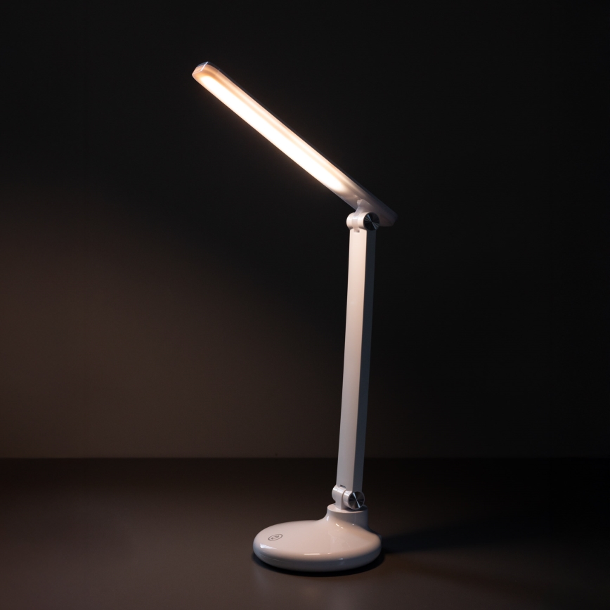 Zuma Line - Lampe de table rechargeable LED/6W/1200 mAh 3000/4500/6000K CRI 90 blanc