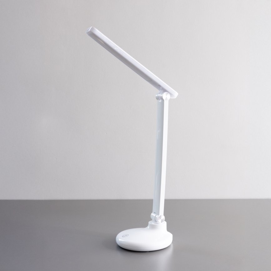 Zuma Line - Lampe de table rechargeable LED/6W/1200 mAh 3000/4500/6000K CRI 90 blanc