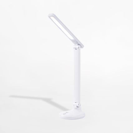 Zuma Line - Lampe de table rechargeable LED/6W/1200 mAh 3000/4500/6000K CRI 90 blanc