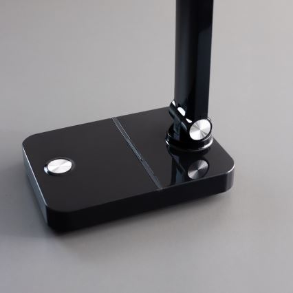 Zuma Line - Lampe de table rechargeable LED/8W/1200 mAh 3000/4500/6000K CRI 90 noir