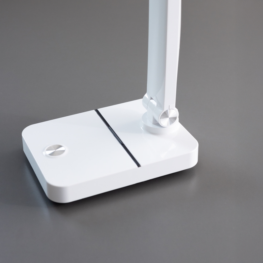 Zuma Line - Lampe de table rechargeable LED/8W/1200 mAh 3000/4500/6000K CRI 90 blanc