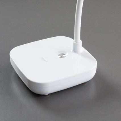 Zuma Line - Lampe de table rechargeable LED/7W/1200 mAh 3000/4500/6000K CRI 90 blanc
