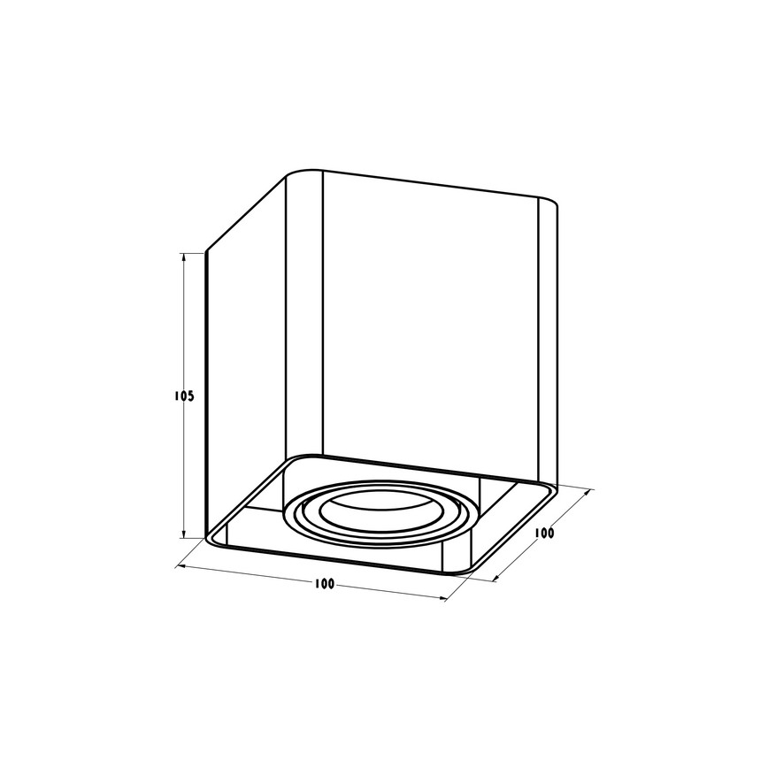 Zuma Line - Spot 1xGU10/50W/230V blanc