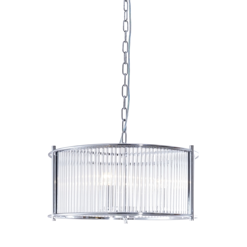 Zuma Line - Suspension chaîne 3xE27/40W/230V chrome brillant
