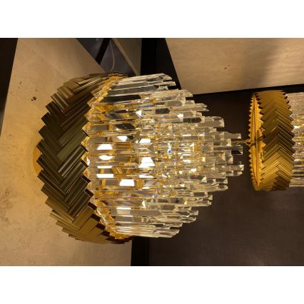 Zuma Line - Suspension chaîne 9xE14/40W/230V doré