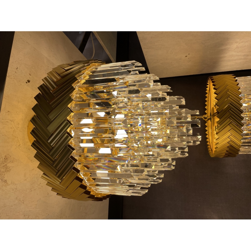 Zuma Line - Suspension chaîne 9xE14/40W/230V doré