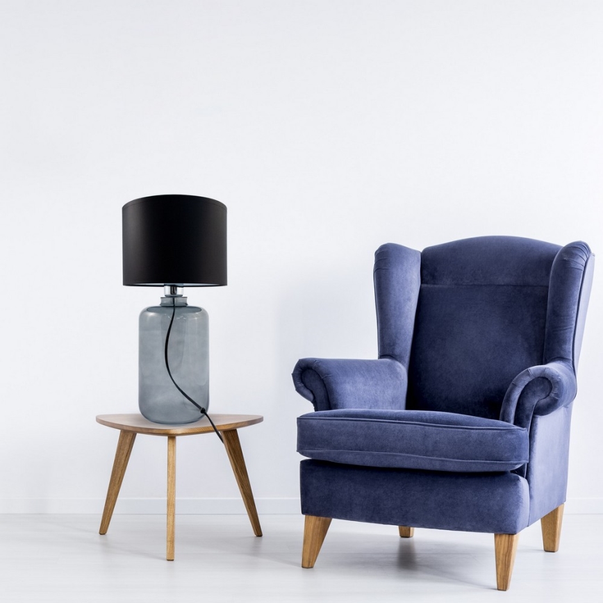 Zuma Line  - Lampe de table 1xE27/40W/230V noire