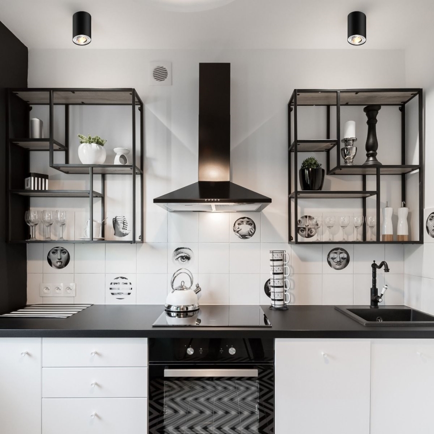 Zuma Line - Spot LED RGBW dimmable 1x GU10/6W/230V noir + télécommande