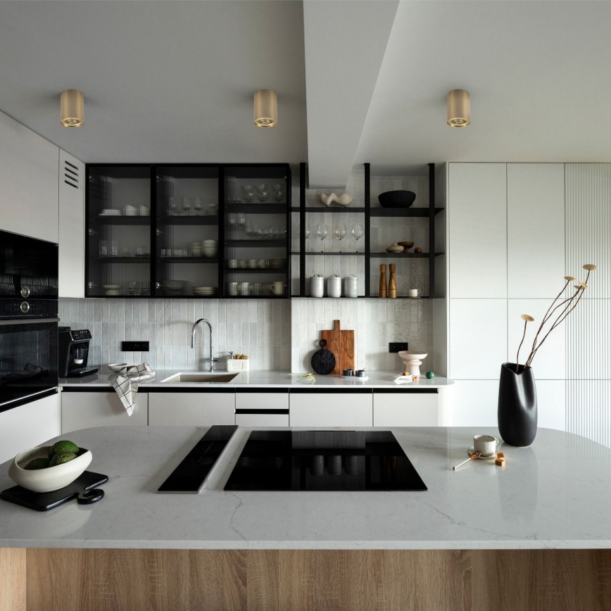 Zuma Line - Spot LED RGBW dimmable 1xGU10/6W/230V doré + télécommande