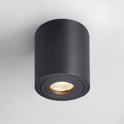 Zuma Line - Spot LED RGBW dimmable pour salle de bains 1xGU10/6W/230V IP44 noir + télécommande