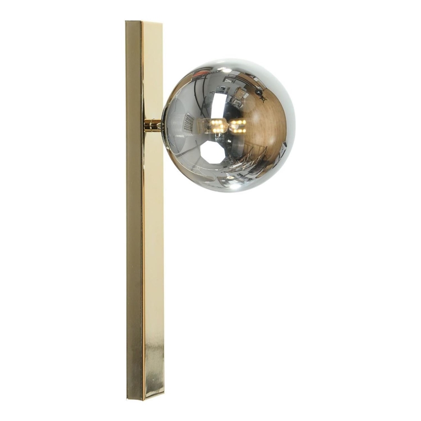 Zuma Line - Applique murale 1xG9/8W/230V dorée/noire fumée