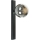 Zuma Line - Applique murale 1xG9/8W/230V noir/noir fumé