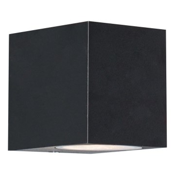 Zuma Line - Applique murale extérieure 1xGU10/35W/230V IP44 noir
