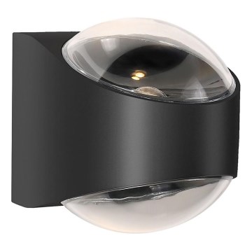 Zuma Line - Applique murale extérieure LED/12W/230V IP65 noir