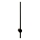 Zuma Line - Applique murale LED/8W/230V 60 cm noir
