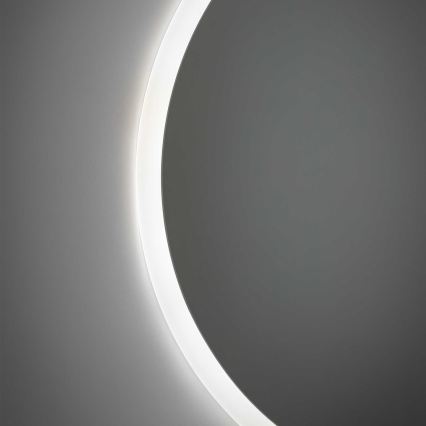 Zuma Line - Miroir mural de salle de bains rétroéclairé LED/36W/230V 3000/4000/6000K Ø 80 cm IP44