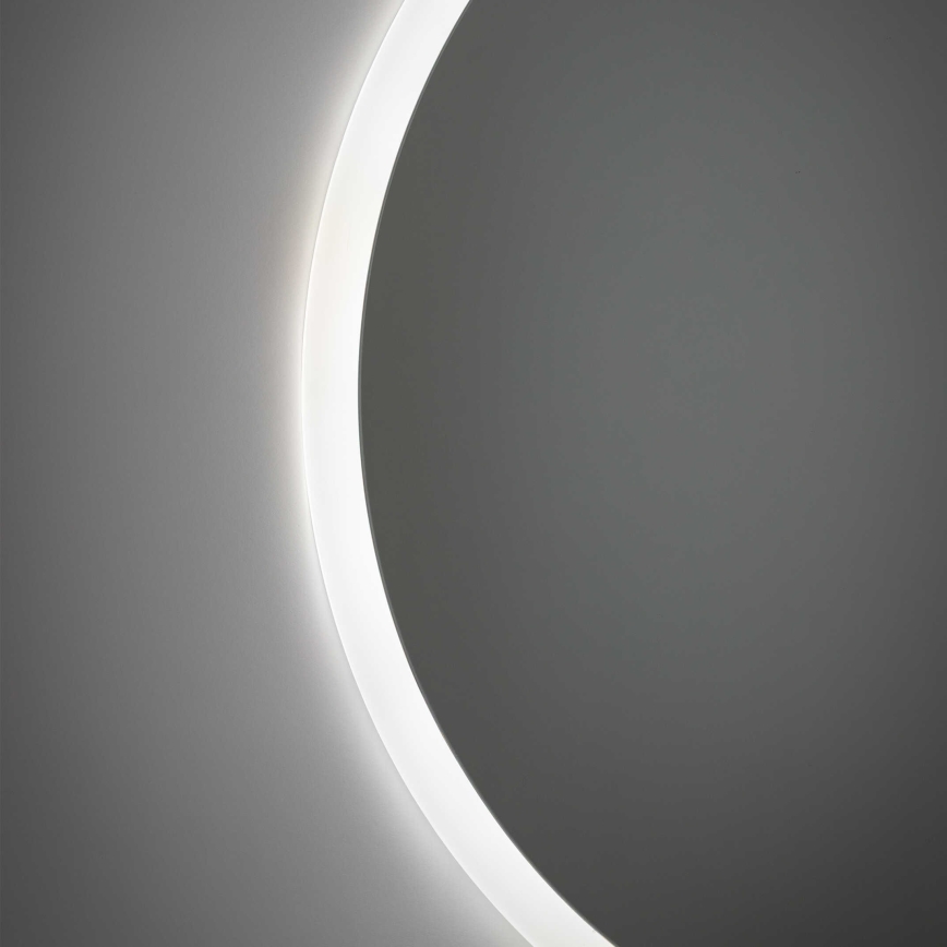 Zuma Line - Miroir mural de salle de bains rétroéclairé LED/36W/230V 3000/4000/6000K Ø 80 cm IP44