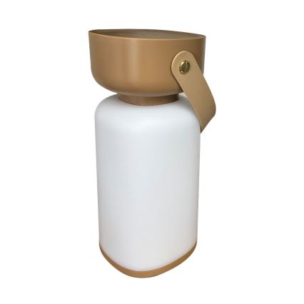 Zuma Line - Lampe de table à intensité variable et rechargeable LED/3W/1200 mAh 3000/4000/6500K IP44 marron