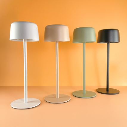 Zuma Line - Lampe de table à intensité variable rechargeable LED/2W/1200 mAh IP44 vert